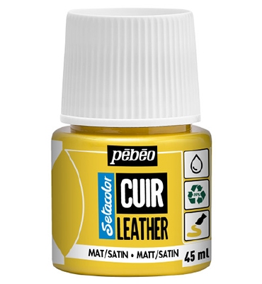 Pebeo Setacolor Leather | Vivid Yellow