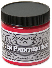 Jacquard Zeefdruk Inkt 118 ml Opaque Rood