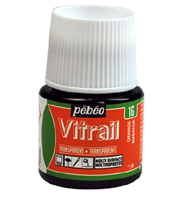 Pebeo Vitrail Transparent | Orange
