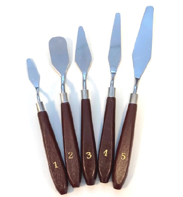 Painting Knives Set, 5 pcs