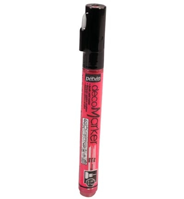 Pebeo Acrylic Decomarker 0.7 Tip Pink