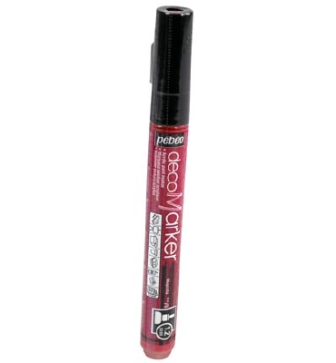Pebeo Acrylic Decomarker 1.2 Tip Magenta