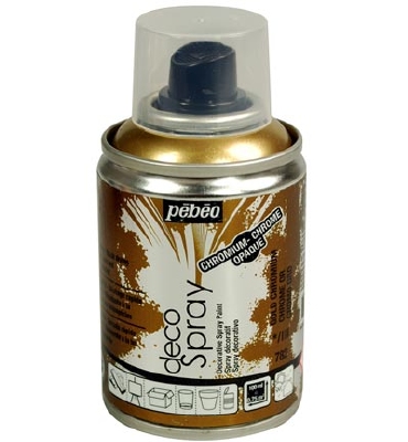 Pebeo Acrylic Decospray | Gold Chromium