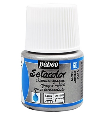 Setacolor Opaque | Silver Shimmer