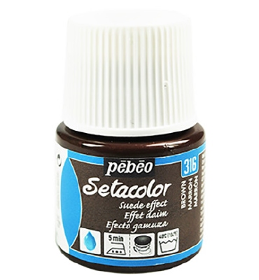 Setacolor Opaque Suede Effect | Brown