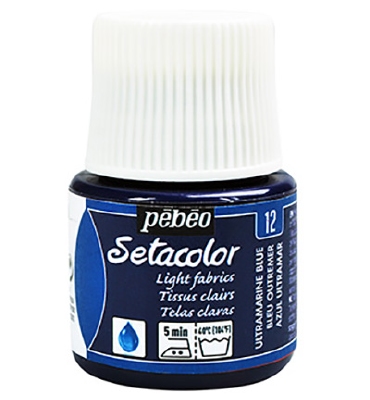Setacolor Light Fabrics | Ultramarine Blue