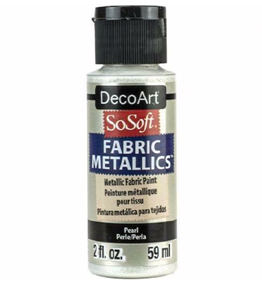 SoSoft Fabric Metallics Paint |  Pearl