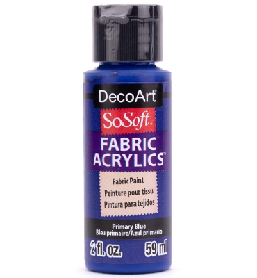 SoSoft Fabric Acrylics Paint | Primary Blue