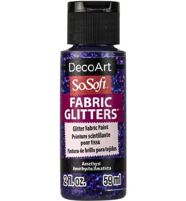 SoSoft Fabric Glitters Paint |  Amethyst