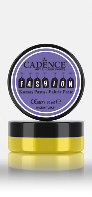 Cadence Fashion Textiel Relief Pasta | Citroengeel