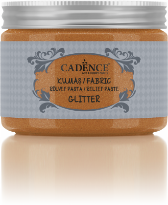 Cadence Textiel Glitter Relief Pasta | Koper