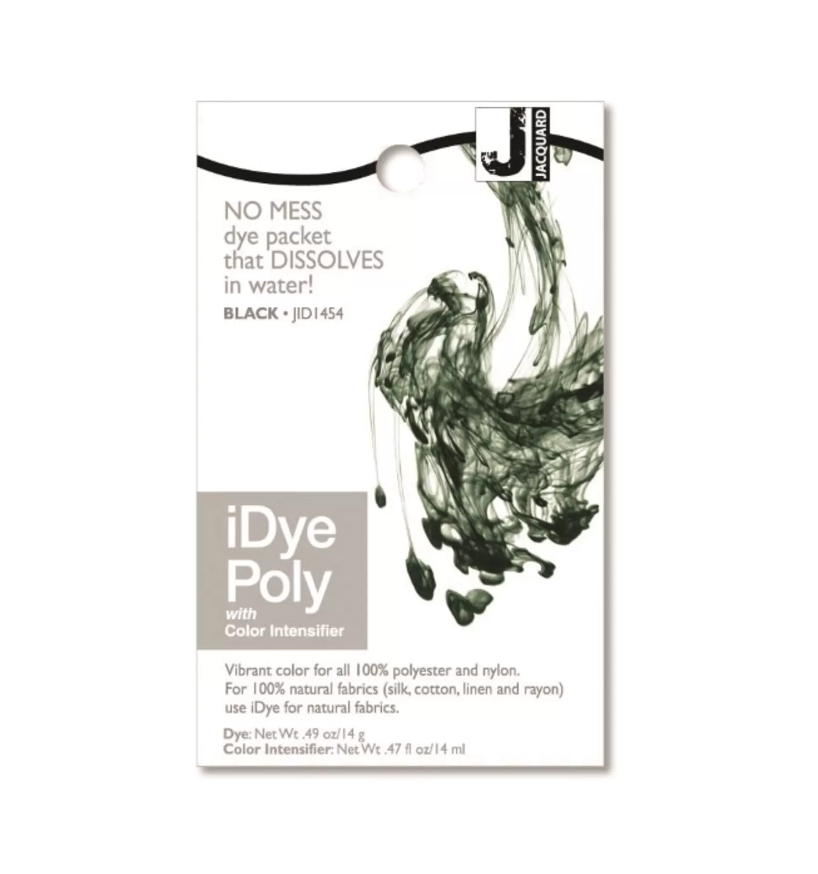 Jacquard iDye Poly 14 gr Zwart