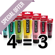 ACTIE 3+1 | Amsterdam Acrylverf 120 ml