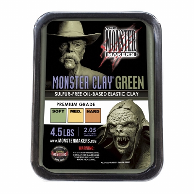 Monster Clay MEDIUM hardness | GREEN