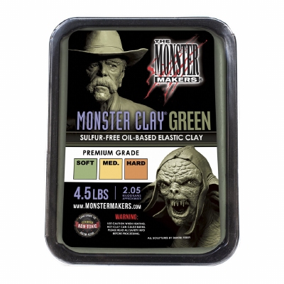 Monster Clay SOFT hardness | GREEN