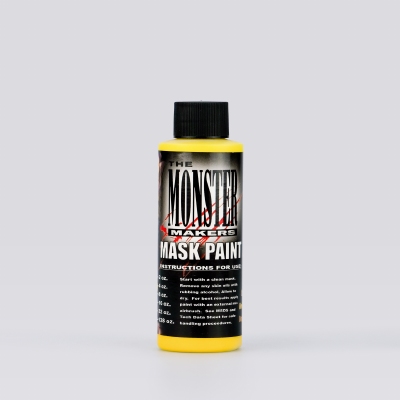 Monster Makers Latex Mask Paint Yellow | ca 120 ml