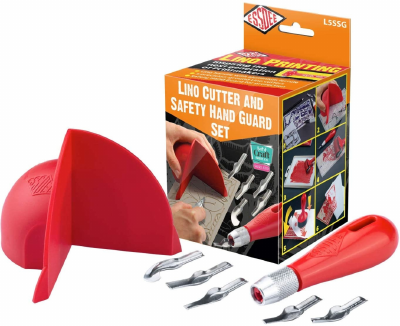 Essdee Linosnede Safety Guard Set | incl 5 lino gutsen (cuttes)