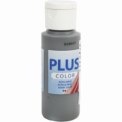 Plus Color Acrylverf Dark Grey 60 ml