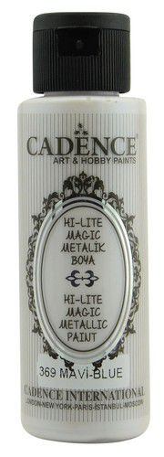 Cadence Hi-lite Metallic verf Blauw 0369 | 70 ml