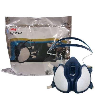 Verdamp & Spuitmasker 3M 4251 FFA2-P3 R D halfgelaatsmasker