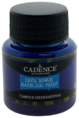 Cadence Marbling Verf 45 ml Donkerblauw