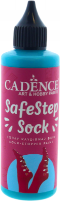 Cadence SafeStep Sock-Stop Anti-Slip Verf Turquoise