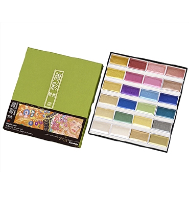 Gansai Tambi Set | 24 kleuren Metallic Colours