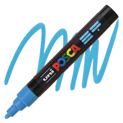 Posca 5M Licht Blauw