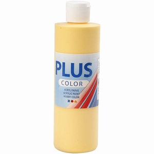 Plus Color Acrylverf Crocus Yellow 250 ml