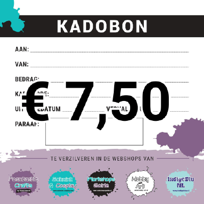 Kadobon € 7,50