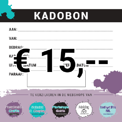 Kadobon € 15,--