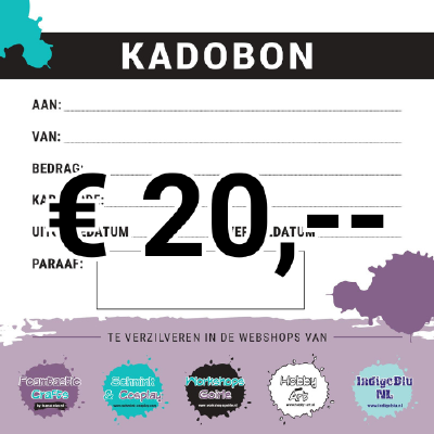 Kadobon € 20,--