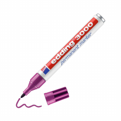 Edding 3000 | Permanent Marker | rood violet