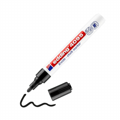 Edding 4095 | Krijtstift | Zwart
