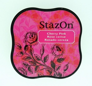 StazOn Midi Cherry Pink