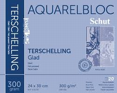 Schut Terschelling GLAD aquarelblok | 24 x 30 cm
