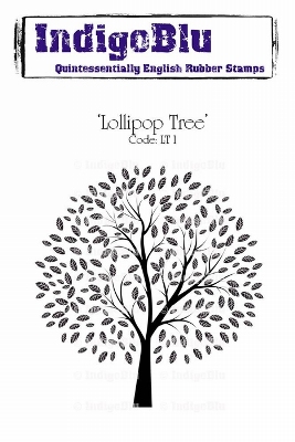 IndigoBlu stempel Lollipop Tree