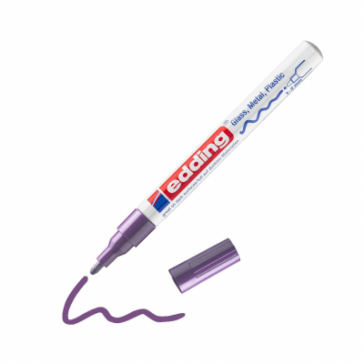 Edding 751 | Lakmarker Glans | paars 1-2mm