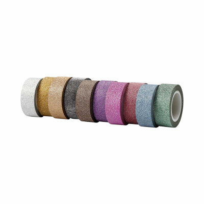 Masking Tape Set 10x6 m Glitter