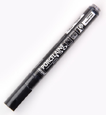 Pébéo Porcelaine 150 Marker - Anthracite