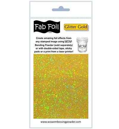 Wow Fabulous Foil | Glitter Gold