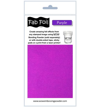 Wow Fabulous Foil | Purple