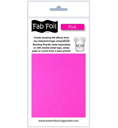 Wow Fabulous Foil | Pink