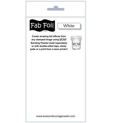 Wow Fabulous Foil | Snowy White