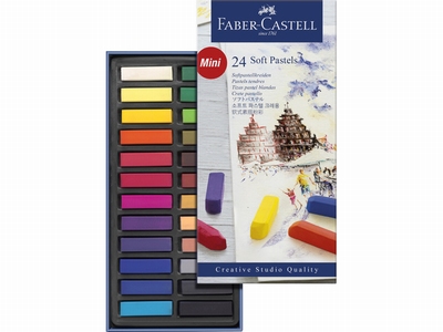 Faber Castell Soft pastel - etui a 24st. - Mini