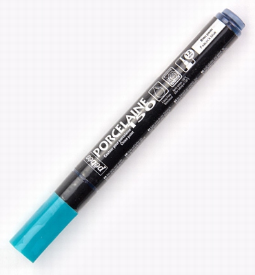 Pebeo PorcelainePeacock Blue - stift 1,2mm
