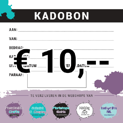 Kadobon € 10,--