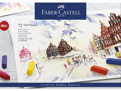 Faber Castell Soft pastel - etui a 72st. - Mini
