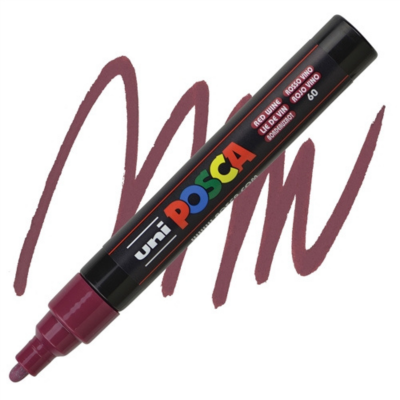 Posca 5M Wijnrood