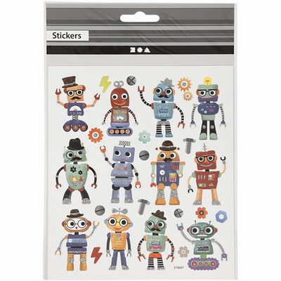 Stickers - Fancy Robots